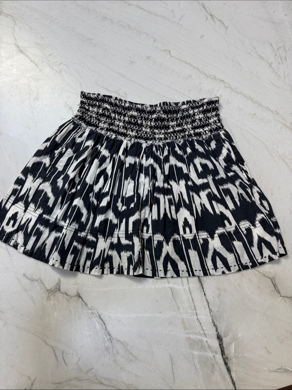Almost Famous Elastic Waist Mini Skirt